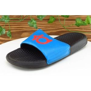 Nike Kevin‎ durant Youth Boys Shoes Sz 5 M Blue Synthetic Slide